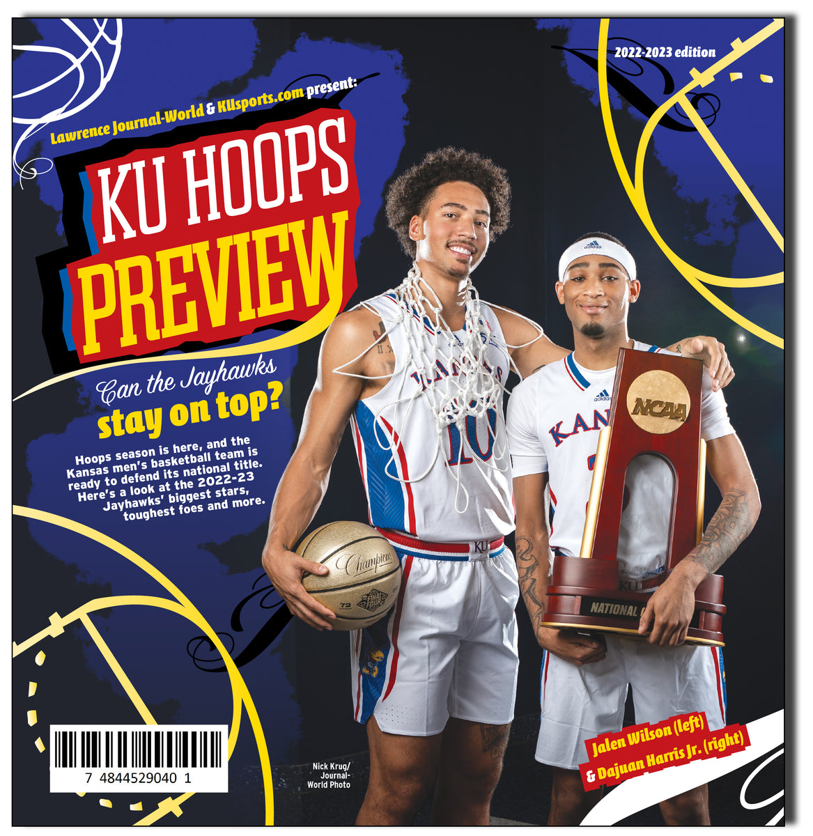 2022-23 KU Men's Basketball Magazine –