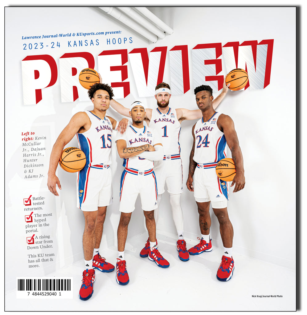 2023-24 KU Men's Basketball Magazine – Shop.Lawrence.com