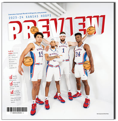 2023-24 KU Men's Basketball Magazine