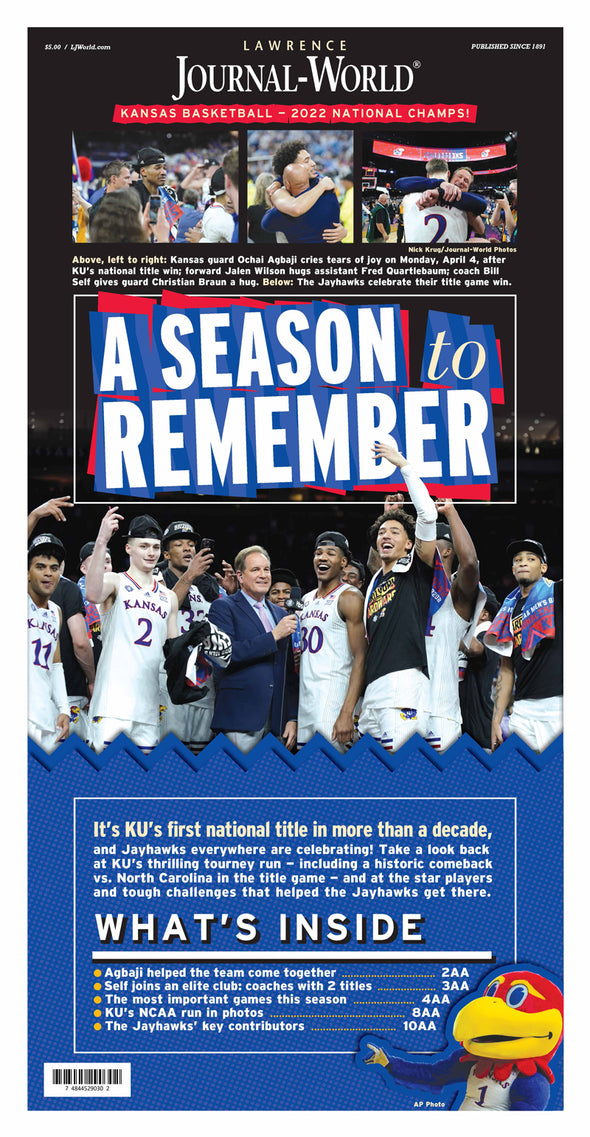 KU National Champions - Special Section to the Journal-World