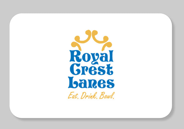 Royal Crest Lanes $25 Gift Card