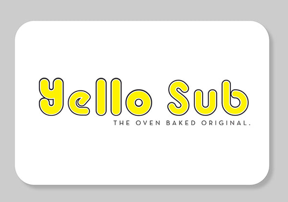 Yello Sub - Planet Sub $25 Gift Card